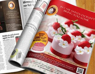 Branding and design for The Chocolate Room Cafe 